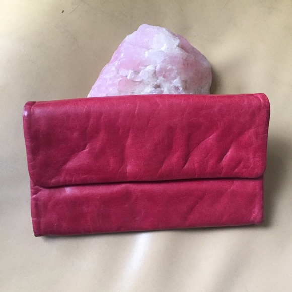 New Republic Handbags - New Republic Soft red leather wallet